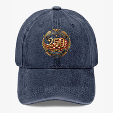 USA 250th Anniversary Hat 1776-2026 Patriotic Vintage Cap American Flag Dad Hat