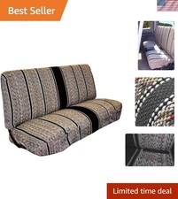 Stylish Baja Saddle Blanket Seat Cover With Pockets For Full-size Vehicles Stylish Baja Saddle Blanket Seat Cover With Pockets For Full-size Vehicles