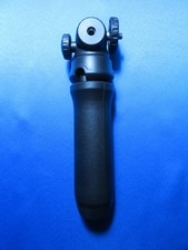 Black Plastic Mini-Tripod for Camera. 7-10". New, never used, WOT.