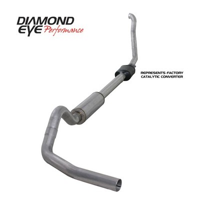 Diamond Eye Performance Exhaust Kit 4in for 1994-1997 Ford F-250 & F-350
