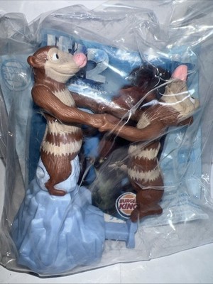 Vintage Burger King Kids Meal Toy ''Ice Age 2: The Meltdown'' Swing Around Possums