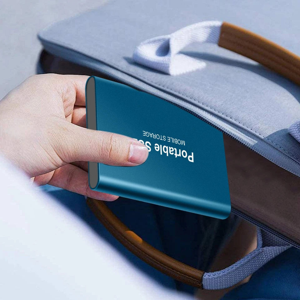 Externe PC-Festplatte, 4 TB, Hochgeschwindigkeits-Datensicherung, externer Speic - Bild 4 von 4