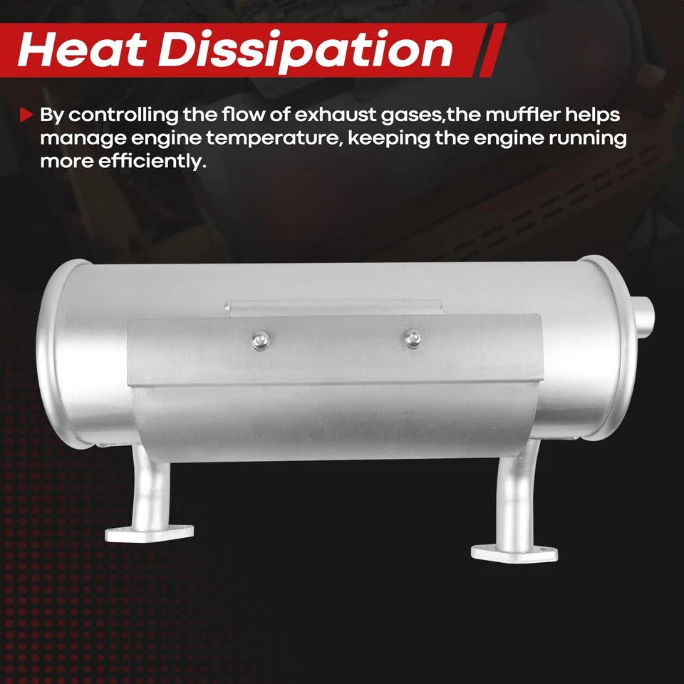 New Engine Muffler Kit, Muffler Kit 24 786 12-S 2478612-S - Image 2 of 4