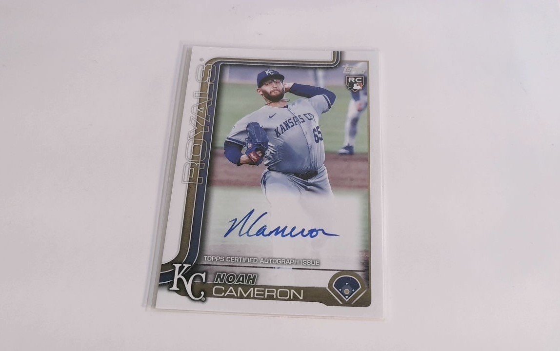 2025 Topps Update #US65 Noah Cameron Real Ones Autographs