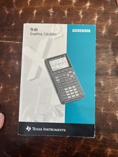 Texas Instruments TI-85 Graphing Calculator Manual Vintage 1993
