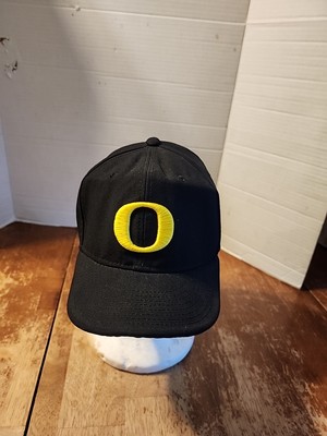 Oregon Ducks NCAA 6 7/8 Nike True Hat Fitted Cap Black Men EUC 