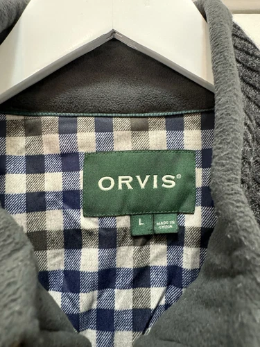 Orvis Jacket Zip 100% Wool Casual Men’s Size Large - Picture 4 of 11