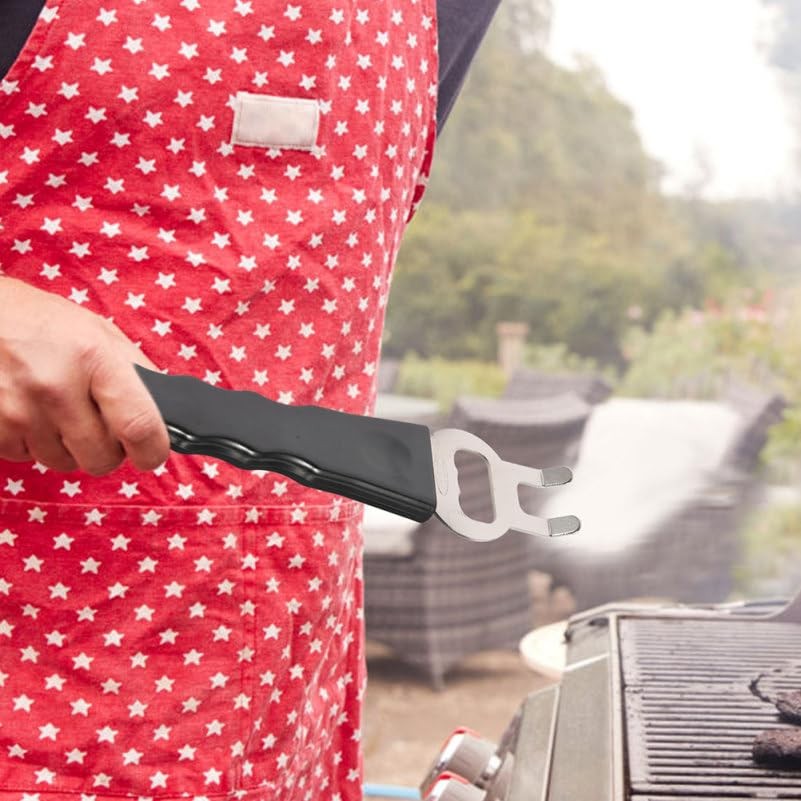 2 Pcs Stainless Steel Baking Tray Lifter and Hot Pan Gripper Clamp Multi-Func...