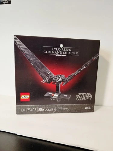 Lego Star Wars "Kylo Ren Command Shuttle" Set NEW In Box (75406), (386 pcs), 18+