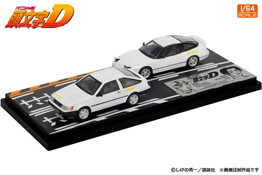 INITIAL D SET VOL.21 ITSUKI TAKEUCHI TOYOTA LEVIN (AE85) & KENJI