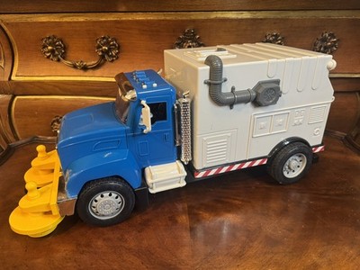 Driven by Battat Standard Series Street Sweeper Truck Lg 21'' Works!Lights Sounds
