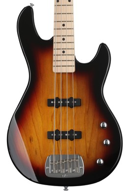 G&L Tribute JB-2 Bass Guitar - 3-tone Sunburst