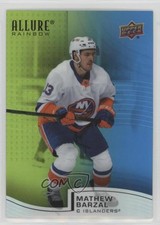 2021-22 Upper Deck Allure Rainbow Green Blue 105/299 Mathew Barzal #R-84 0x2e