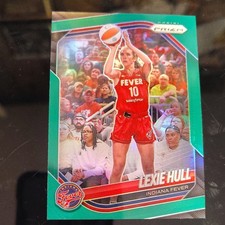 Panini 2025 Prizm WNBA Lexie Hull Indiana Fever Green Parallel #51