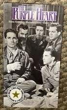 The Purple Heart (1944) CBS/Fox War Classics VHS - Dana Andrews, Richard Conte