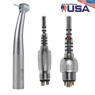 Dental LED Fiber Optic High Speed Handpiece fit KAV MULTIflex Coupler 4/6 Hole
