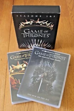 Game Of Thrones Box Set Season 1 & 2 DVD HBO 2017