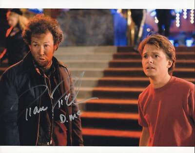 Marc McClure Signed Photo 8x10 as Dave McFly in Back to the Future