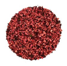 1/4 Ounce Red Dyed Natural Coral Inlay Pieces Sand Painting Craft 4mm And Less