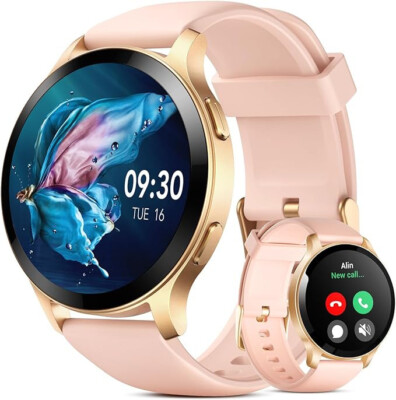 LEMFO SMART WATCH/FITNESS TRACKER FOR ANDROID, PINK