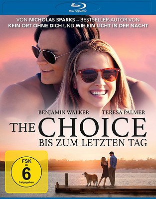 THE CHOICE - BIS ZUM LETZTEN TAG BD  BLU-RAY NEU BENJAMIN WALKER/TERESA PALMER/