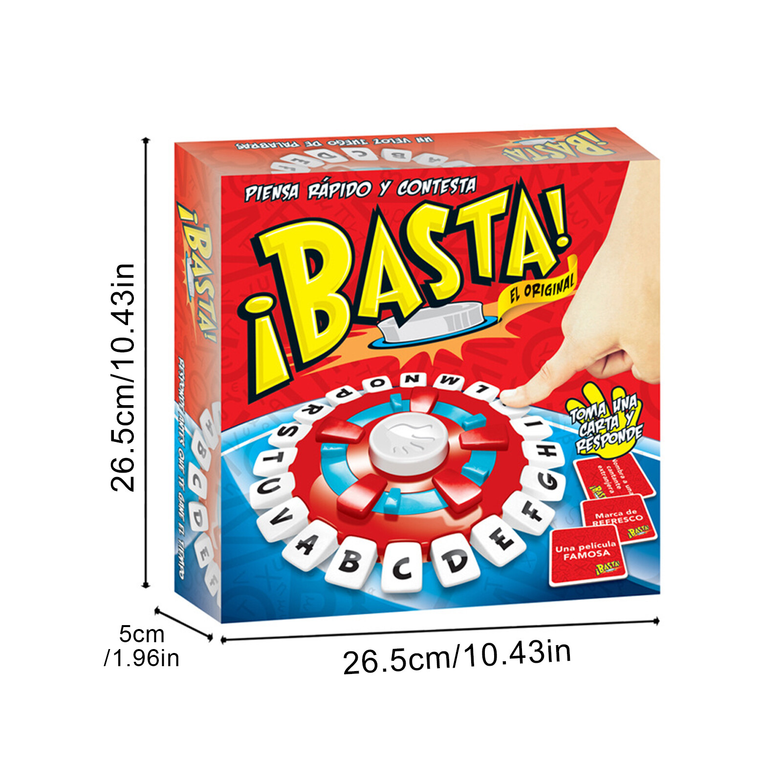 Popular Board Game BASTA Full by Fotorama version Mexico Spanish Gifts