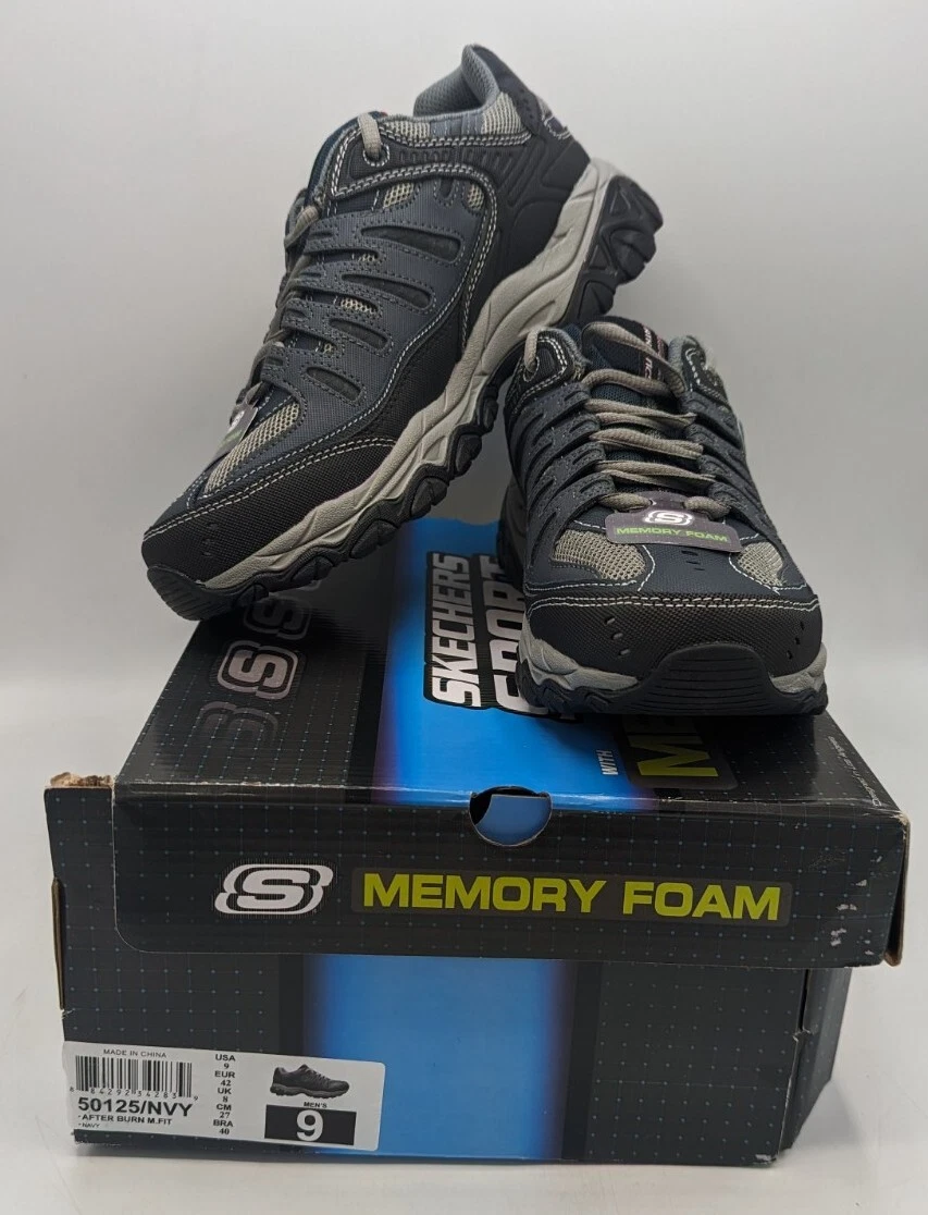 Skechers sport clearance afterburn memory foam