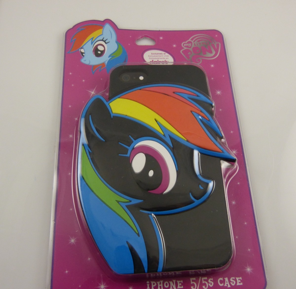phone case for iPhone or 5S My little pony rubber fits i phone