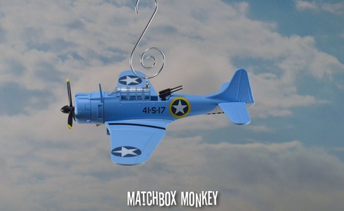 WWII Dauntless SBD-3 Custom Christmas Ornament US Navy Marines - Picture 11 of 11