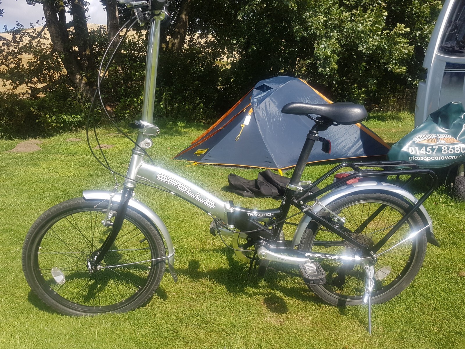 Apollo unisex folding bike. Aluminium frame Folding Bikes 4U