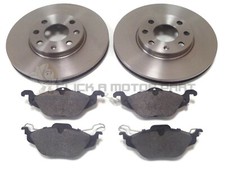 VAUXHALL ASTRA G MK4 1998-2004 FRONT BRAKE DISCS AND PADS 4STUD 1.4 1.6 1.7