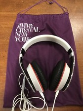 New Jimmy Crystal New York Multi Media Headphone Style: AJ782  Purple Bag