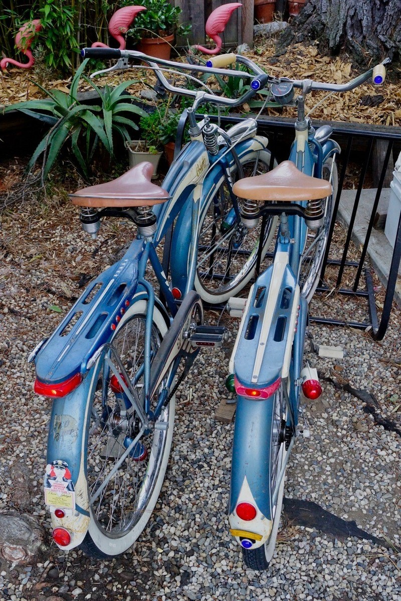 Bicycle Parts 1952 Columbia Bicycle COLUMBIA 1952 RED BIKE MINT