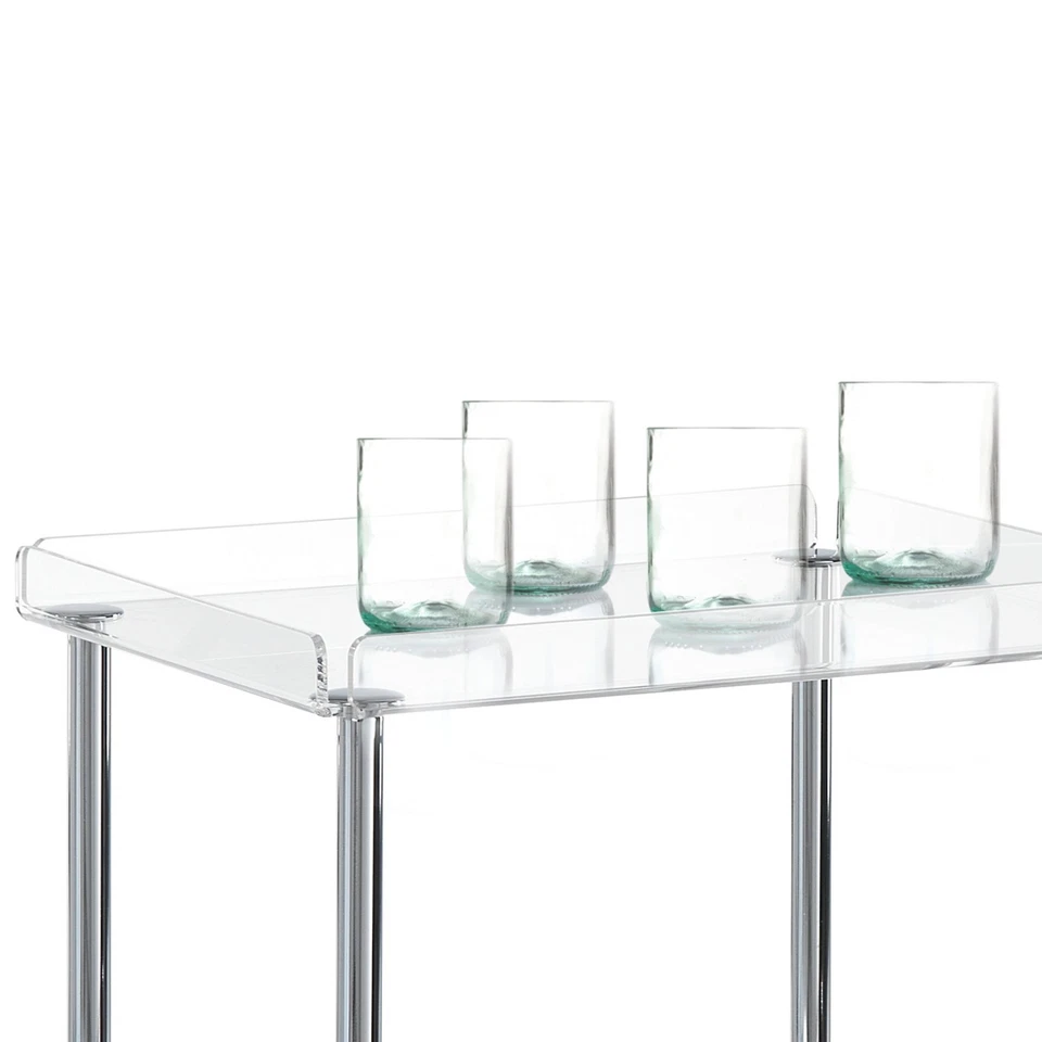 SCAFFALE GALAX RIPIANI IN ACRILICO TRASPARENTE ORESTELUCHETTA - Immagine 3 di 4