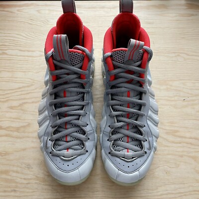 Nike Air Foamposite Pro Size 9.5 US Pure Platinum 616750-003  display picture 1