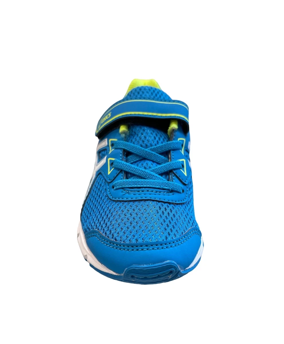 ASICS Kids Sneakers Pre Galaxy 9 PS Printed Blue Size UK K10 C627N
