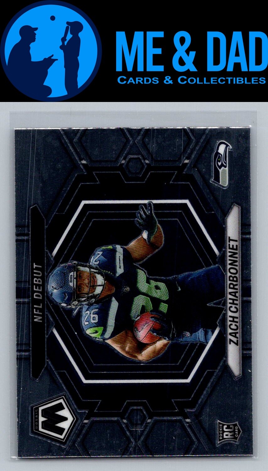2023 Panini Mosaic #ND-11 Zach Charbonnet