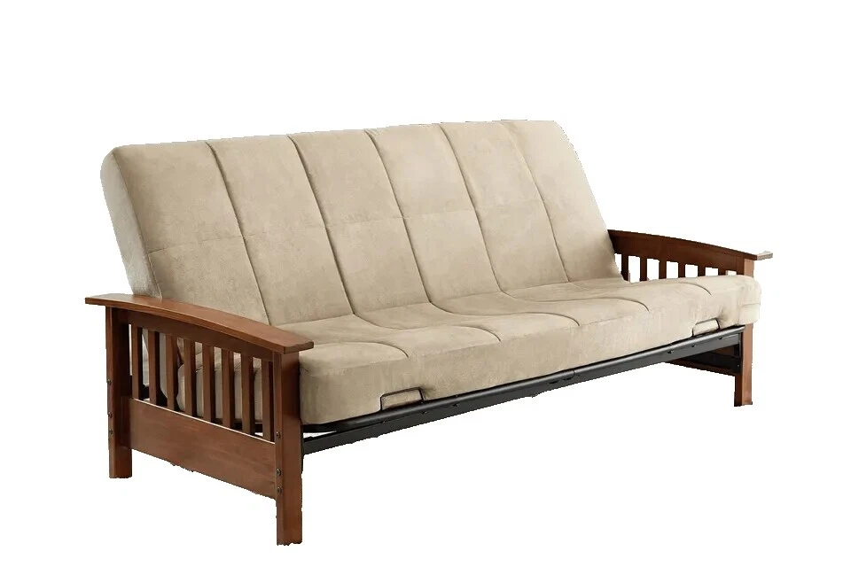 Marrón Madera futones, Marcos y fundas