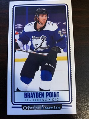 OPC 2021-22 BRAYDEN POINT TALL BOYS HOCKEY CARD P-17 TAMPA BAY LIGHTNING