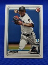 2020 Bowman First 1st Edition JAZZ CHISHOLM Baseball card MIAMI MARLINS
