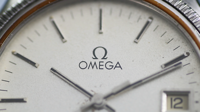 Vintage Omega Seamaster Quartz 33mm Original Silver Dial Unisex