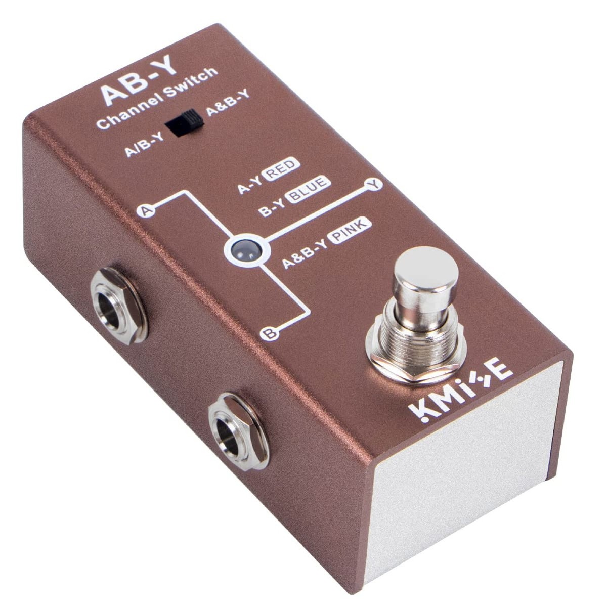 Kmise ABY Pedal,Box Line Selector AB Switch,Electric Guitar
