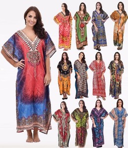 kaftan praia longo