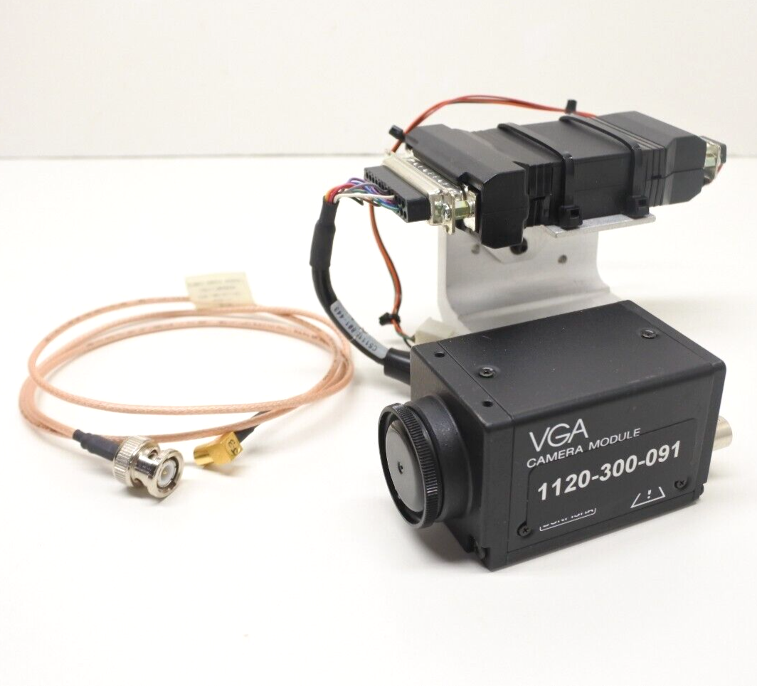 Sony CCD VGA Video Camera Module Model XC-7500 1120-300-091 w/ Enclosure + Cable