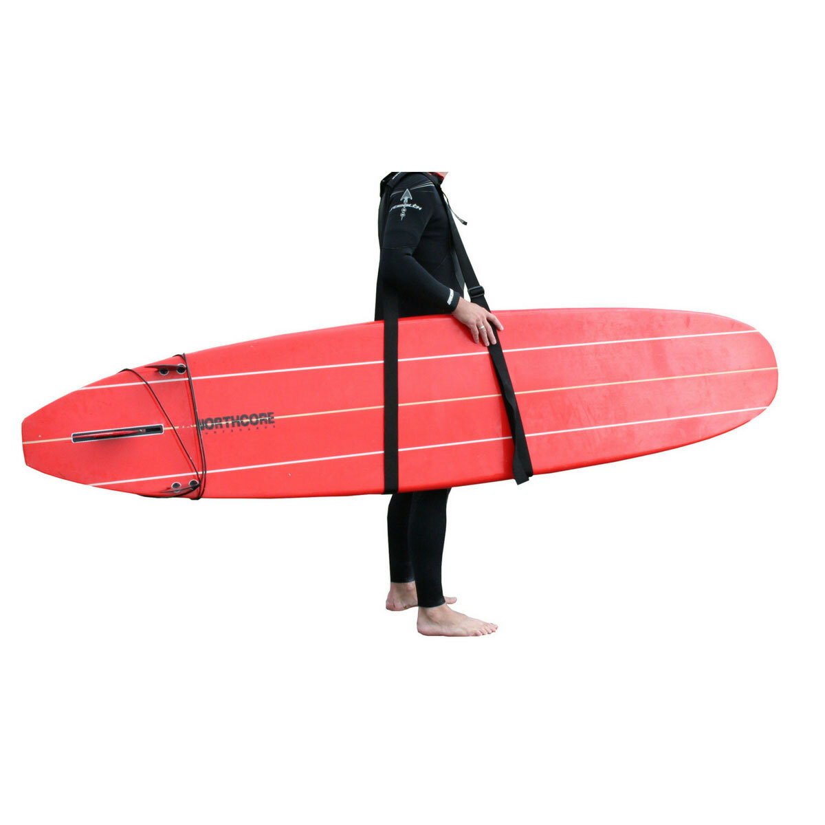 Correa De Transporte Para Tablas De Surf Y SUP Northcore - Acolchada, Ajustable Y Antideslizante