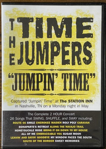 The Time Jumpers: Jumpin' Time (DVD 2006) 2 Hr. Concert The Station Inn : Very G