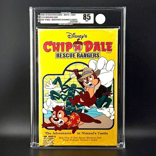 Chip 'N Dale: Rescue Rangers - VGA 85 Sealed - IBM 5.25” - Big Box PC - 1990