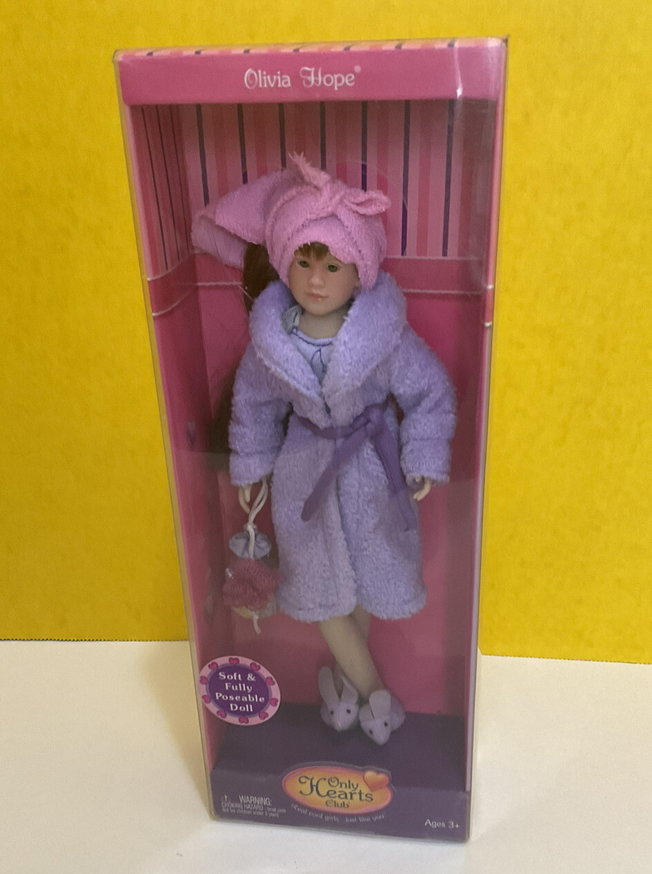 SAOLA Bambola Only Hearts Horse Club OLIVIA HOPE BAGNO Coniglio pantofole Possibile Nuova con scatola