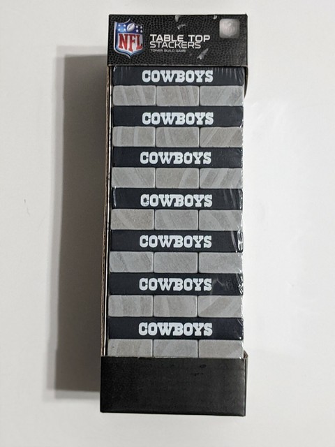 Dallas Cowboys Nfl Table Top Wood Stacker Game For Sale Online