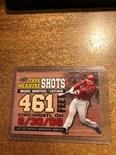 2010 Upper Deck Baseball Tape Measure Shots # TMS7 Miguel Montero